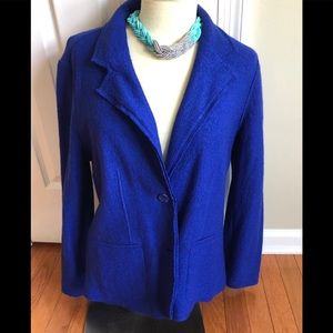 Chico’s size 1 brilliant blue blazer
